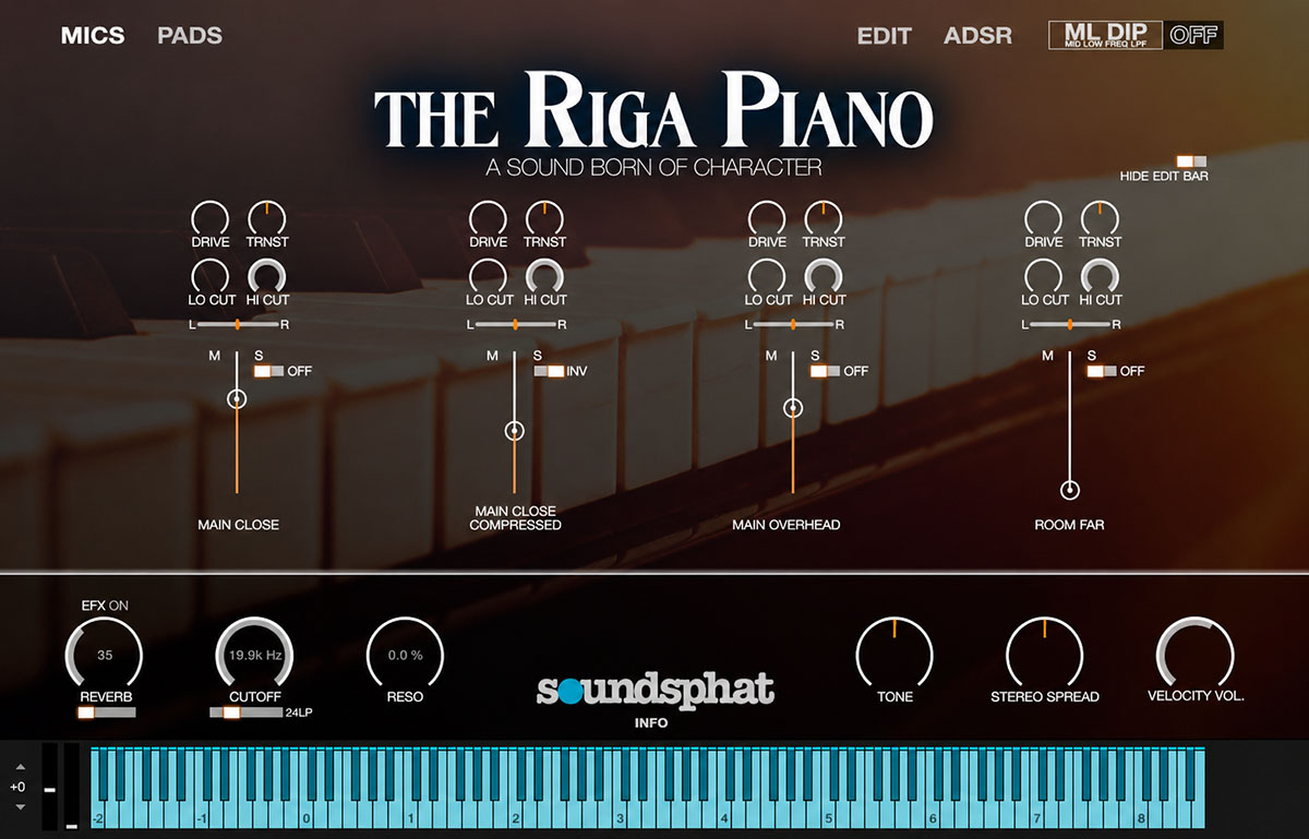 The Riga Piano - 02 - Mic Positions Page